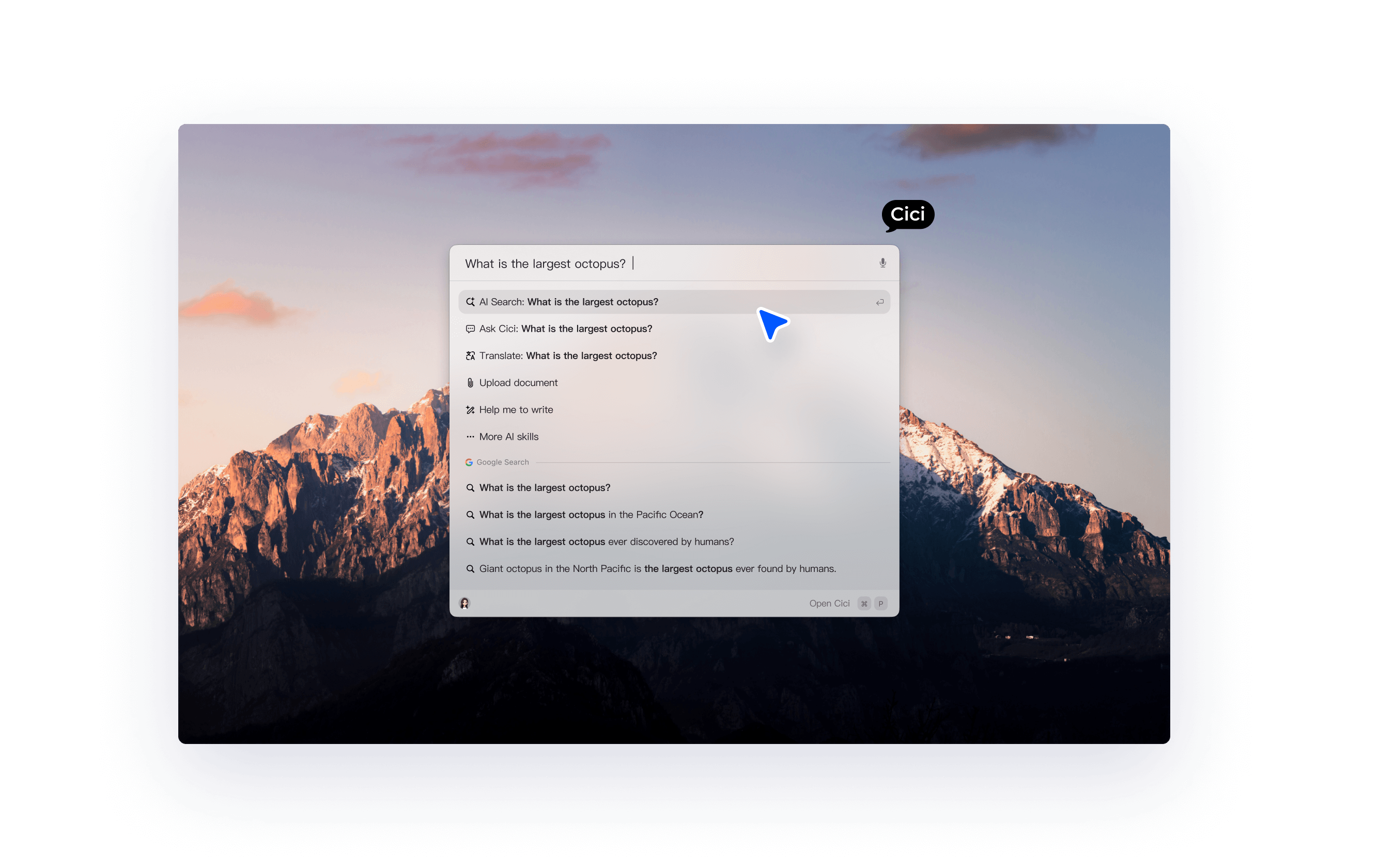 Download cici ai boost productivity creativity